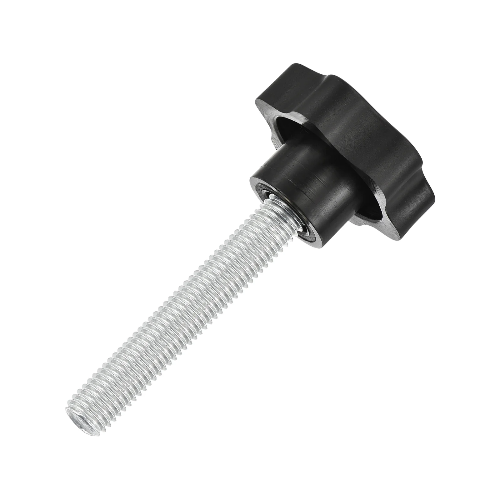 Uxcell 1Pcs Star Knobs, M12x70mm Plastic Hex Shaped Clamping Handle Screw Knobs