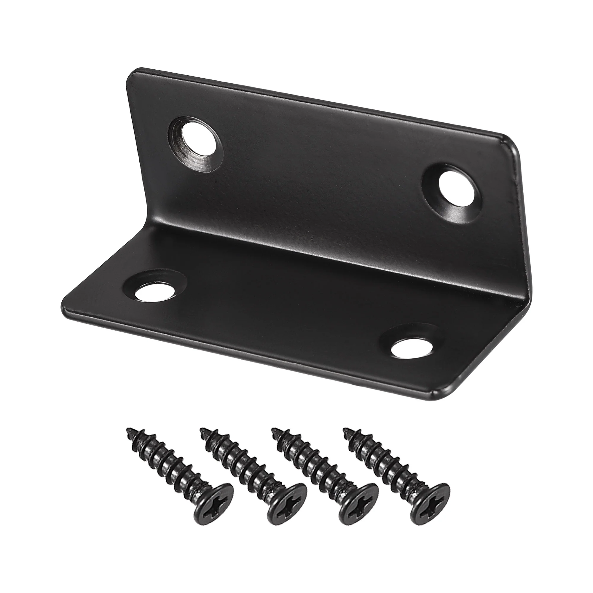 Uxcell Corner Brace Angle Bracket Stainless Steel L Shape 26.5mmx26.5mmx60mm 2 Pcs