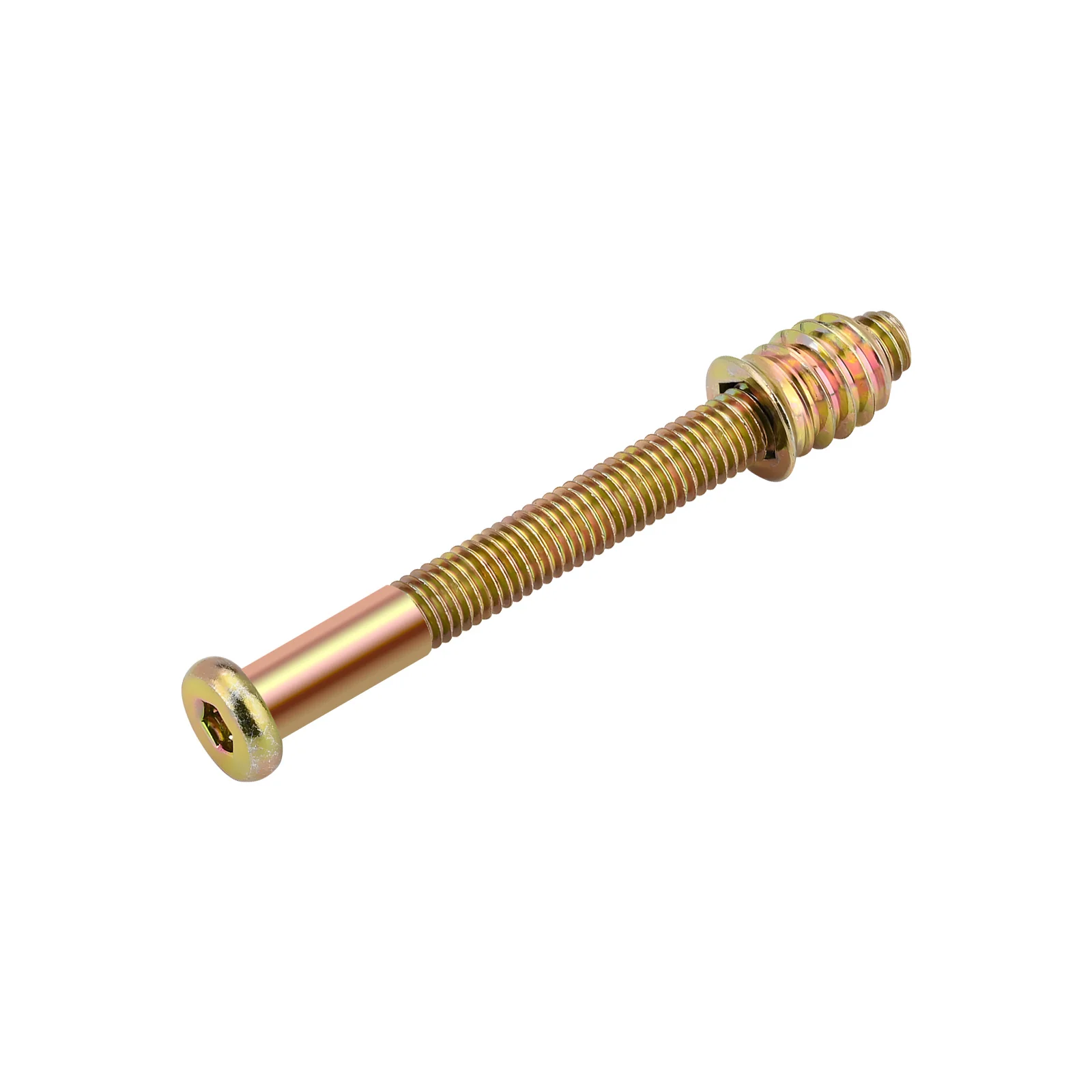 Pan Head Hex Drive Screws with Tapping Inserts M6/M8 Carbon Steel Color Zinc Plated - Image 37