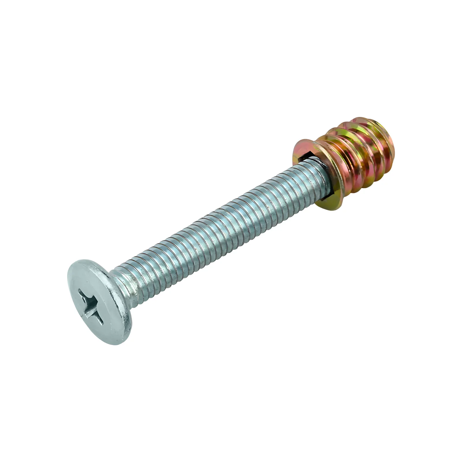 Phillips Flat Head Screws with Tapping Inserts M6/M8 Carbon Steel White/Color Zinc Plated - Image 21