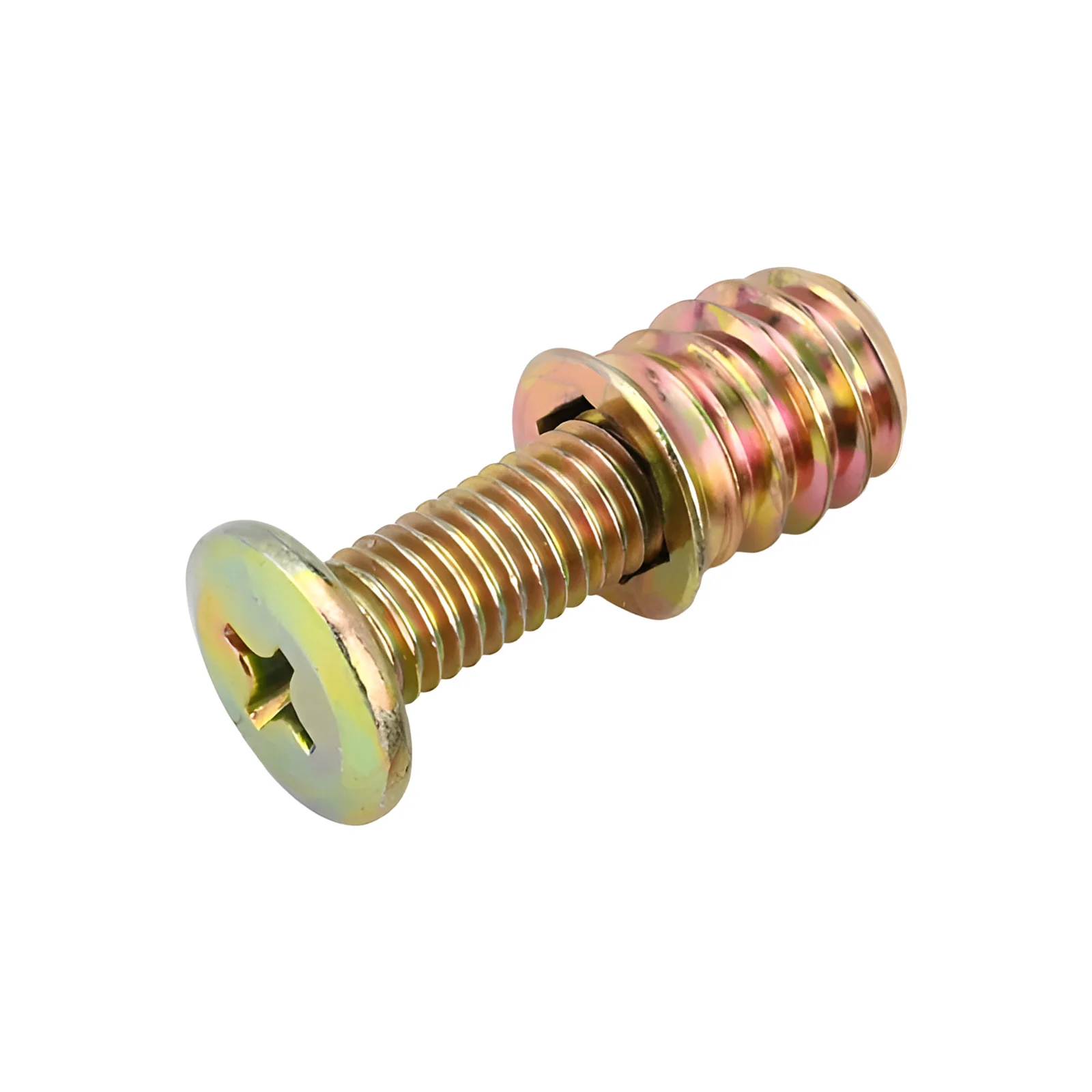 Phillips Flat Head Screws with Tapping Inserts M6/M8 Carbon Steel White/Color Zinc Plated - Image 55